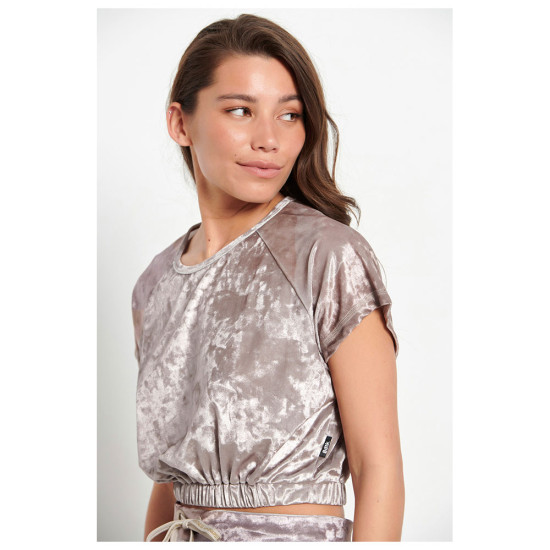 Bodytalk Γυναικεία κοντομάνικη μπλούζα Cropped